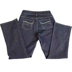 Riders by Lee Midrise Bootcut Dark Wash Denim Jeans Size 6P